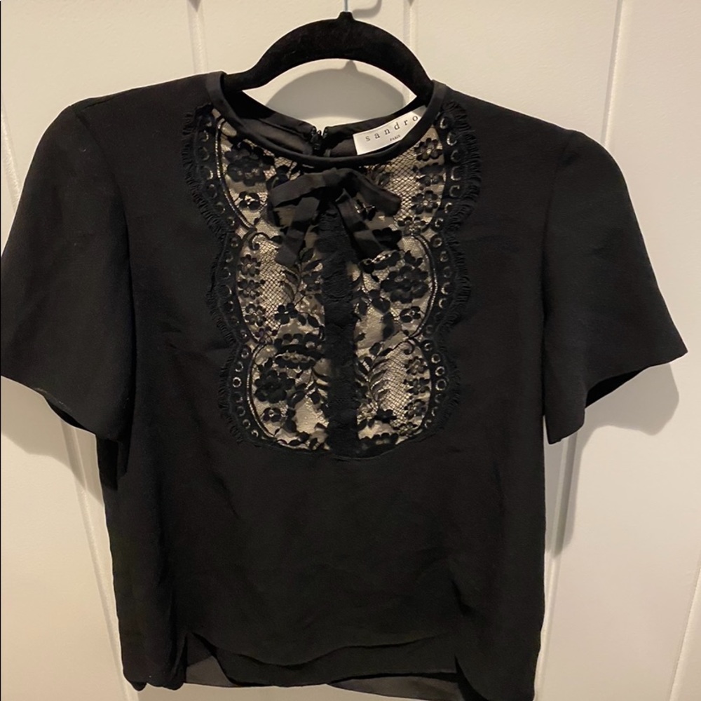 sandro blouse